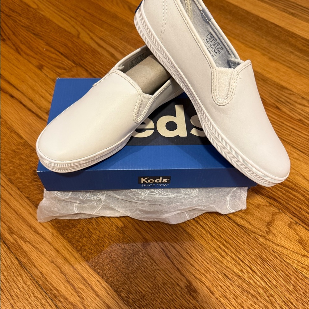 Keds Classic White Slip-On Shoes